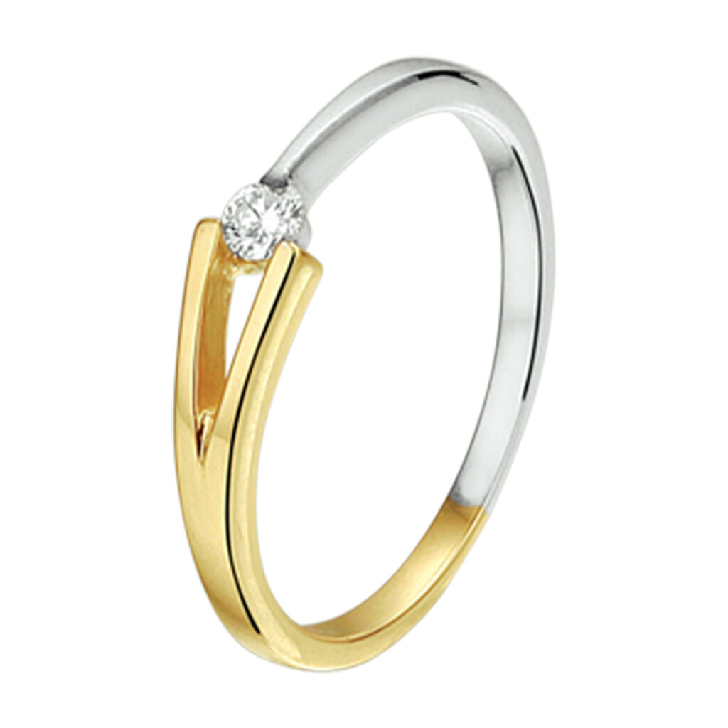 ring diamant 0.07ct h p1