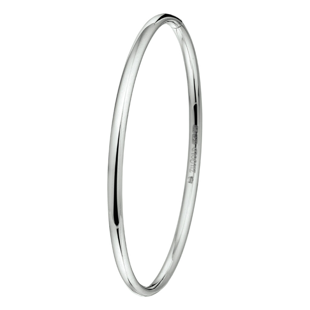 bangle scharnier massief ovale buis 3 mm