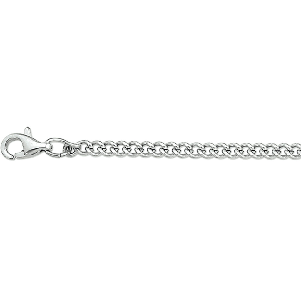collier geslepen gourmette 3,4 mm