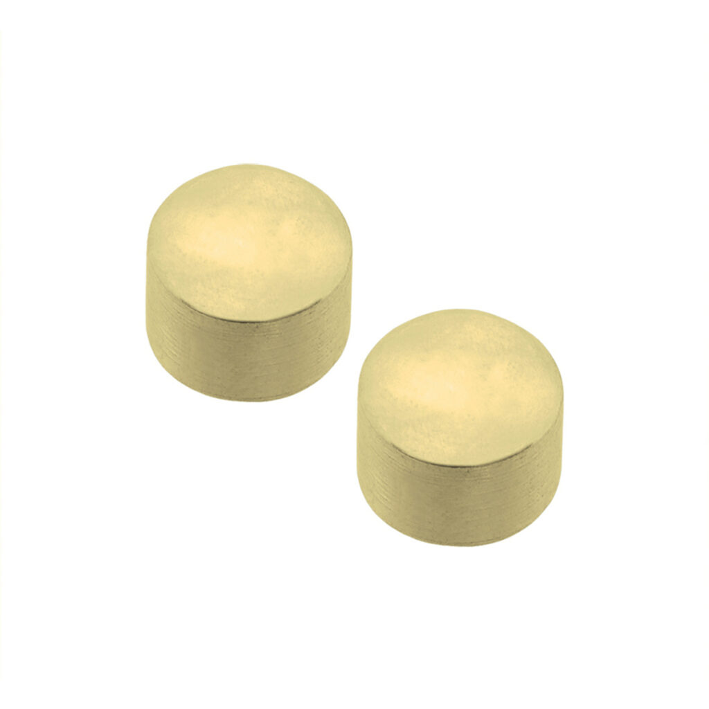 caflon schietknopjes gold plated halfbol