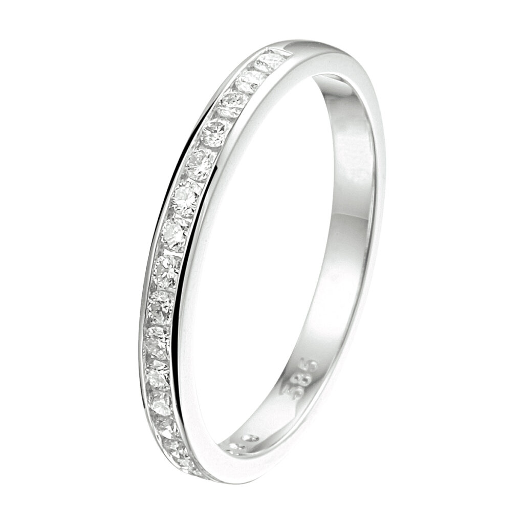 ring diamant 0.25ct h si