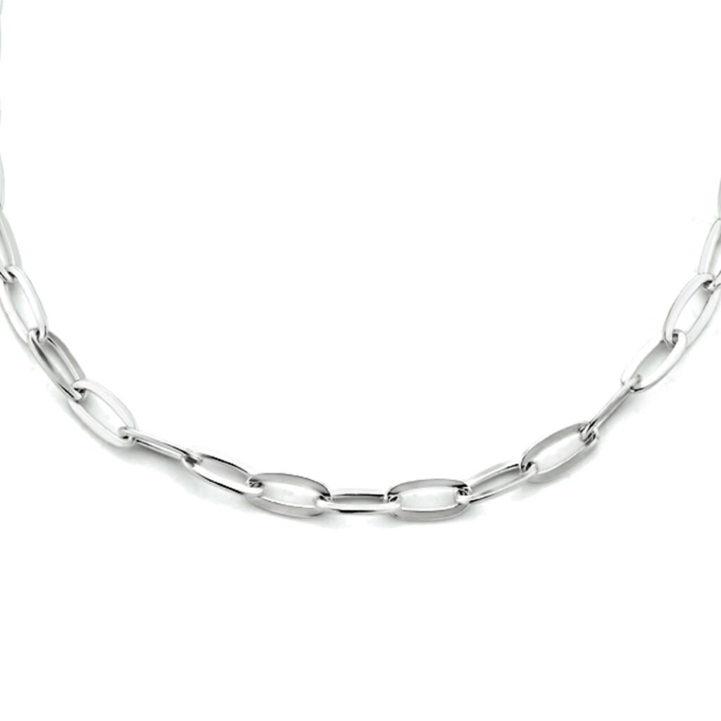 collier paperclip platte buis 2,7 mm