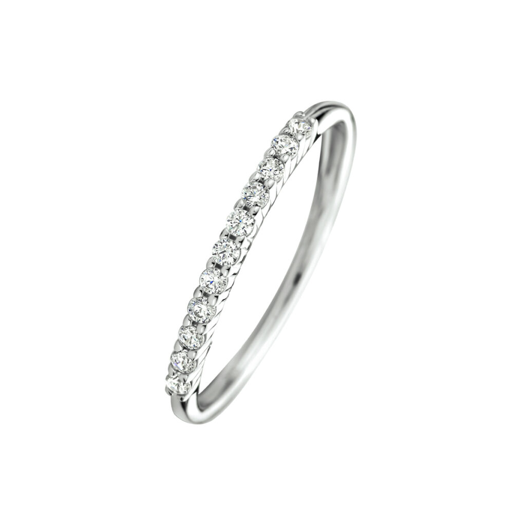 aanschuifring zirkonia