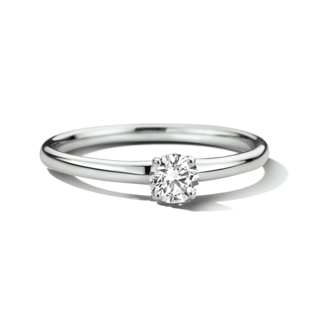 ring lab grown diamant 0.25ct h si