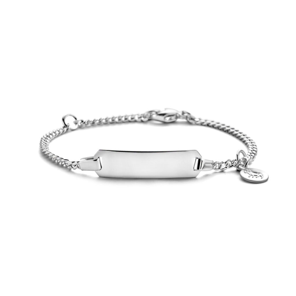 graveerarmband sterrenbeeld plaat 16 - 18 cm