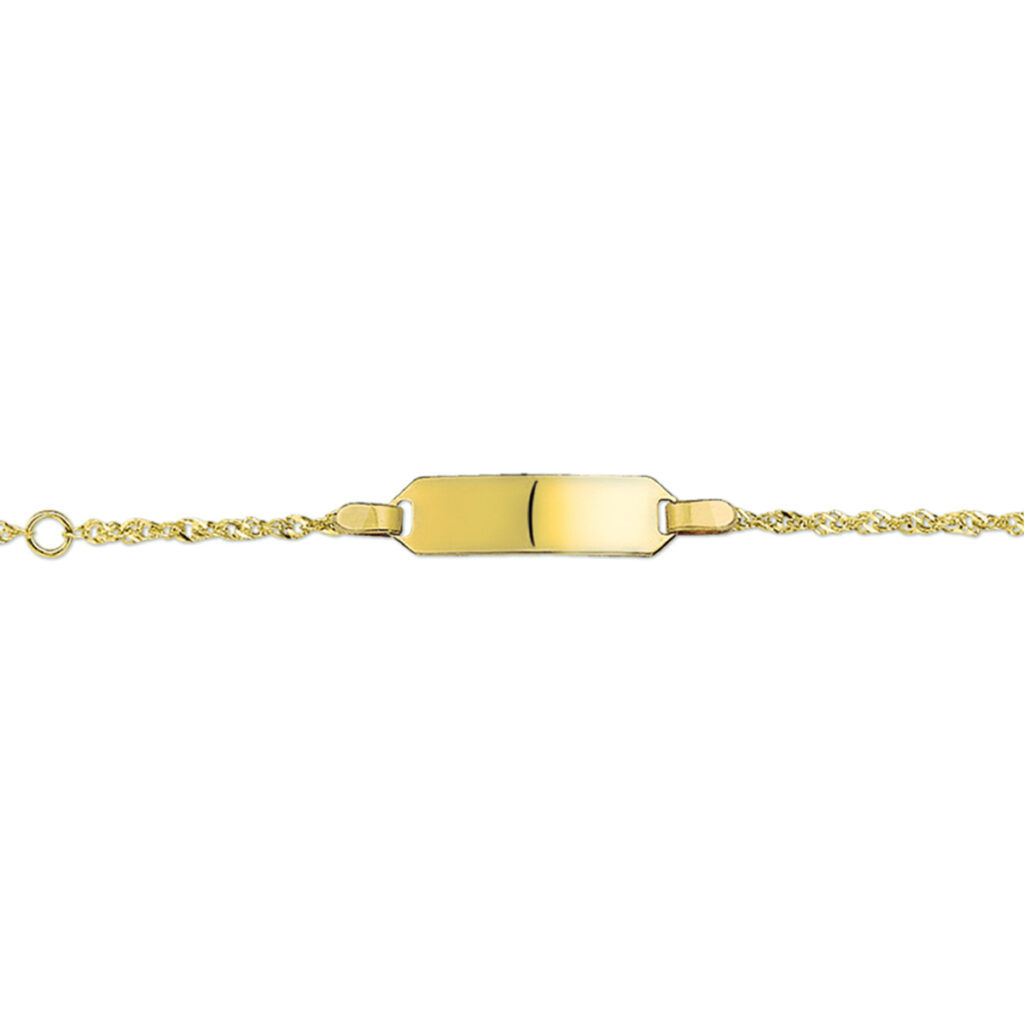 graveerarmband singapore plaat 5 mm