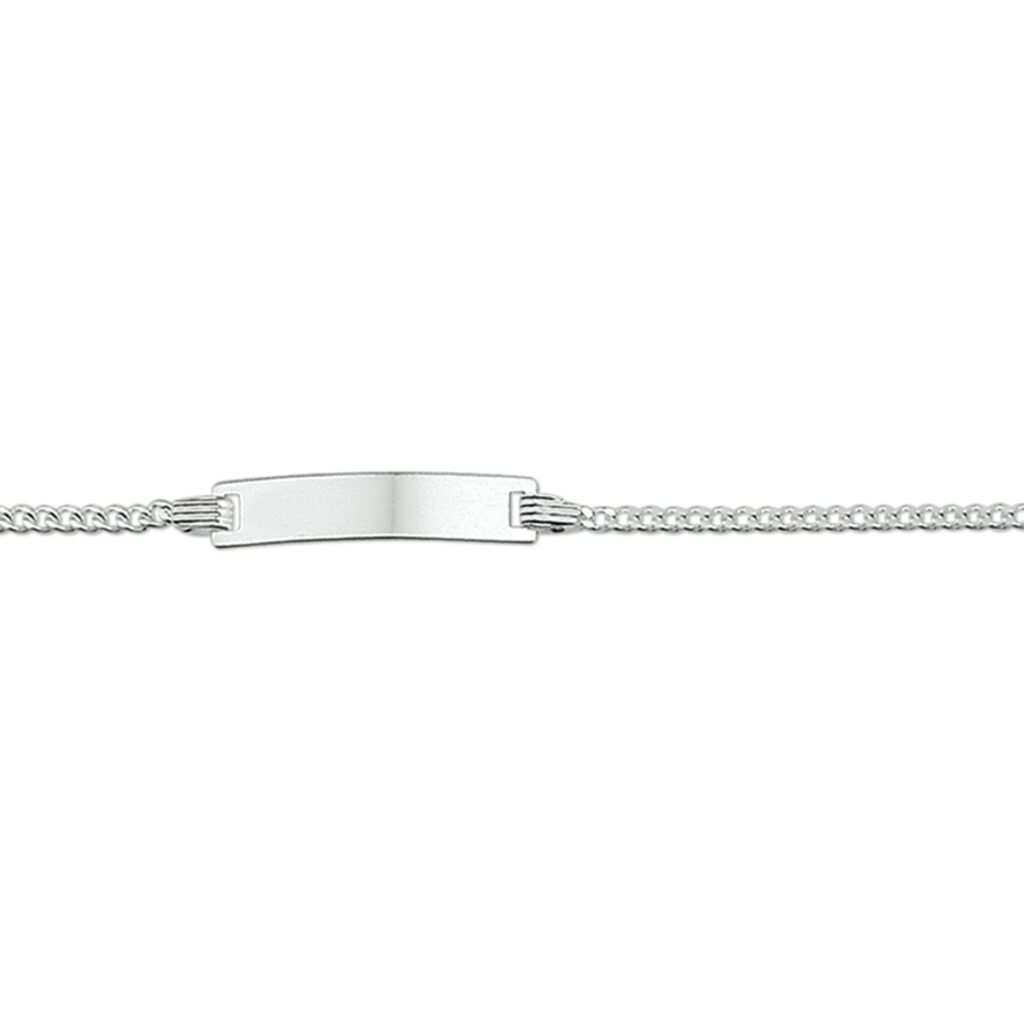 graveerarmband gourmette plaat 4,2 mm