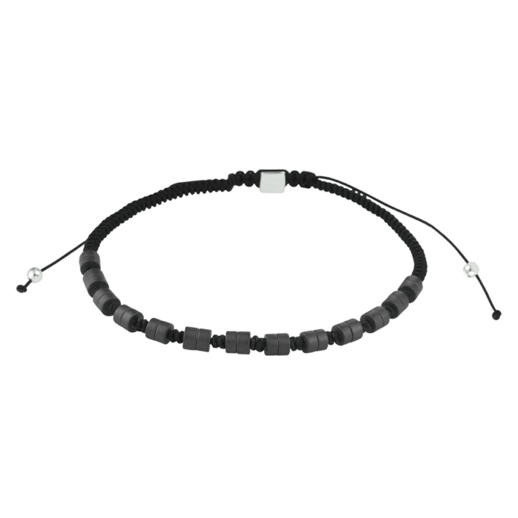 kralenarmband hematiet 4,0 mm 19 - 26 cm