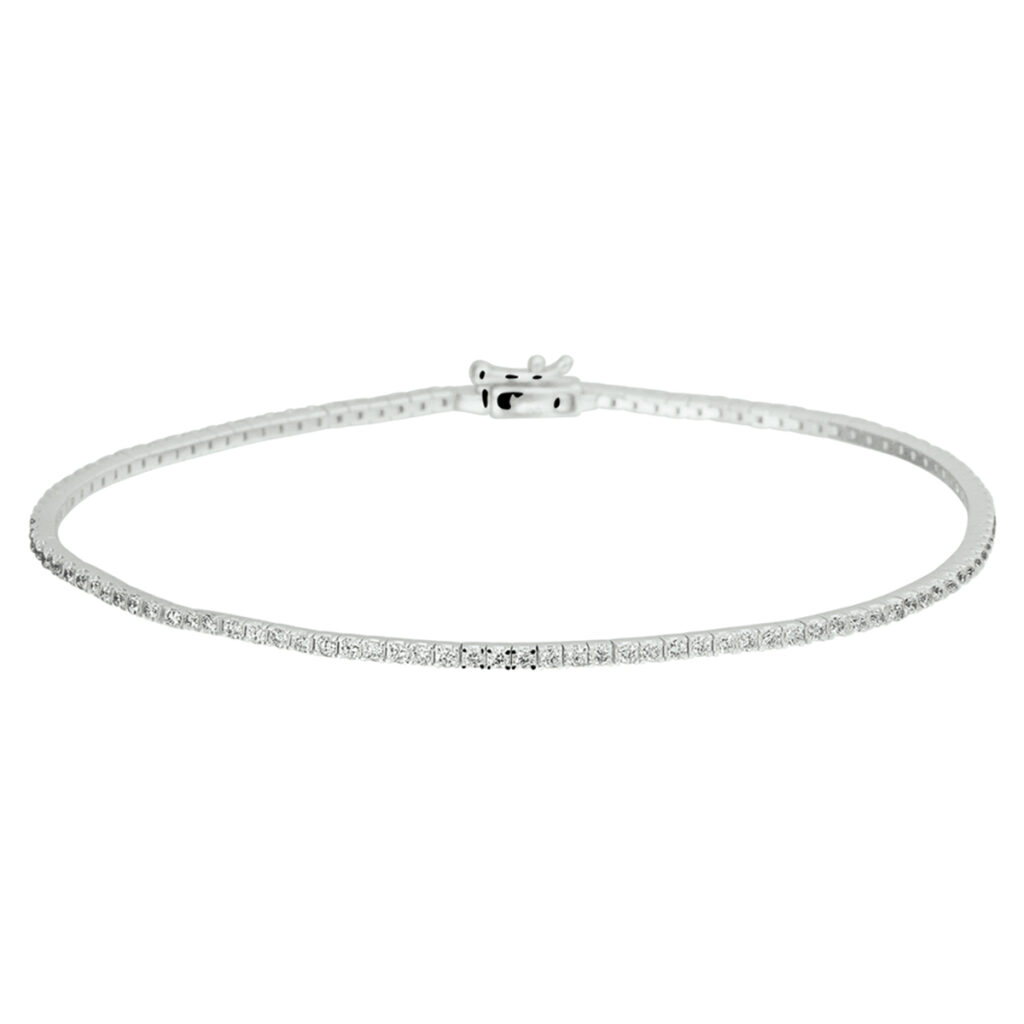 tennisarmband diamant 1,5 mm 18 cm 1.00ct g si