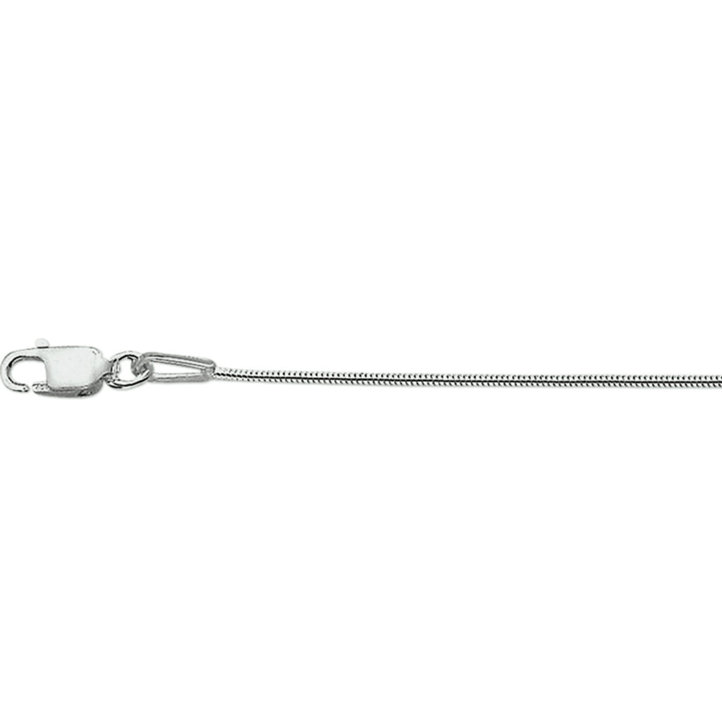 collier slang rond 1,1 mm 41 + 4 cm