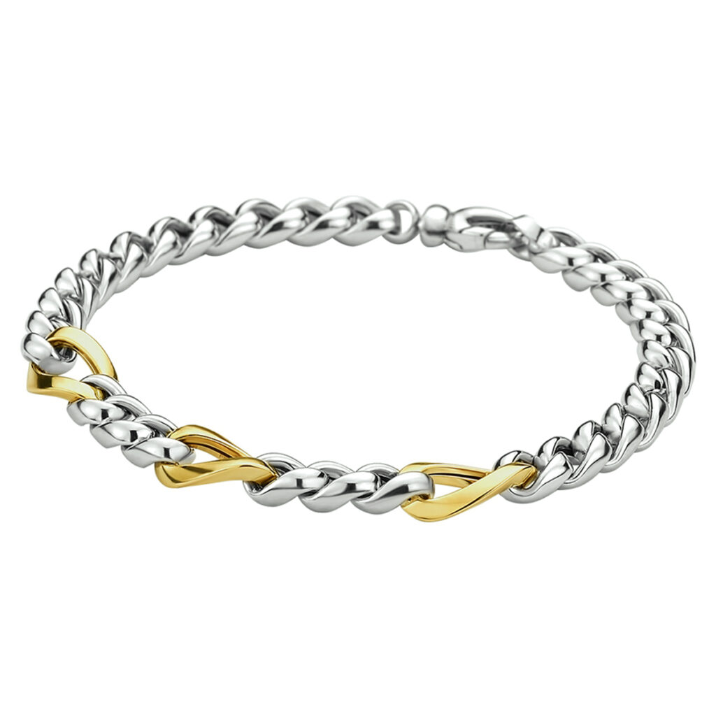 armband gourmette 8,5 mm 19 cm