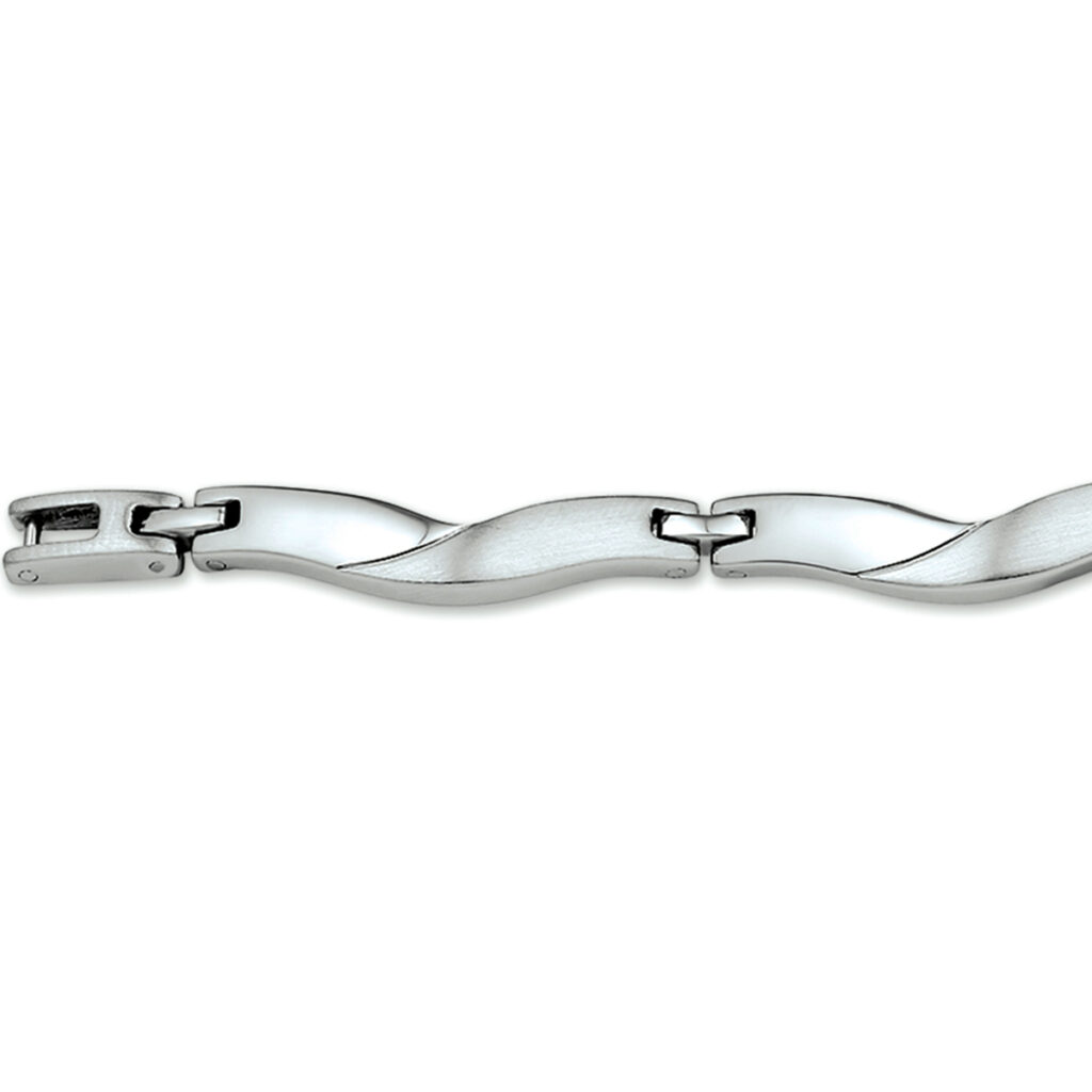 armband poli/mat 7 mm 19-21 cm