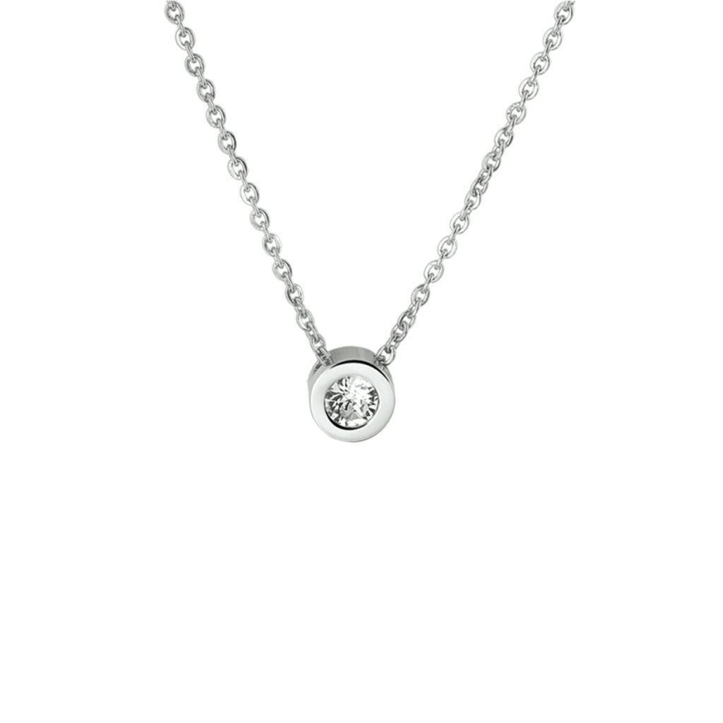 collier strass 41 + 4 cm