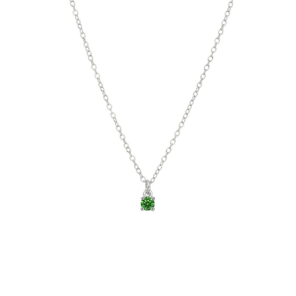 collier synth. nano groen 40 - 42 - 44 cm