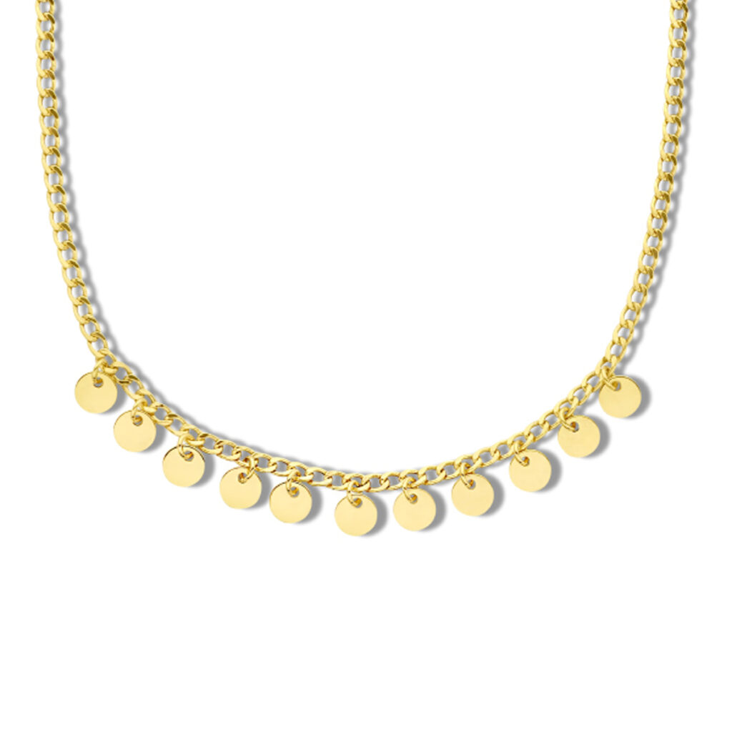 collier rondjes 40 + 4 cm