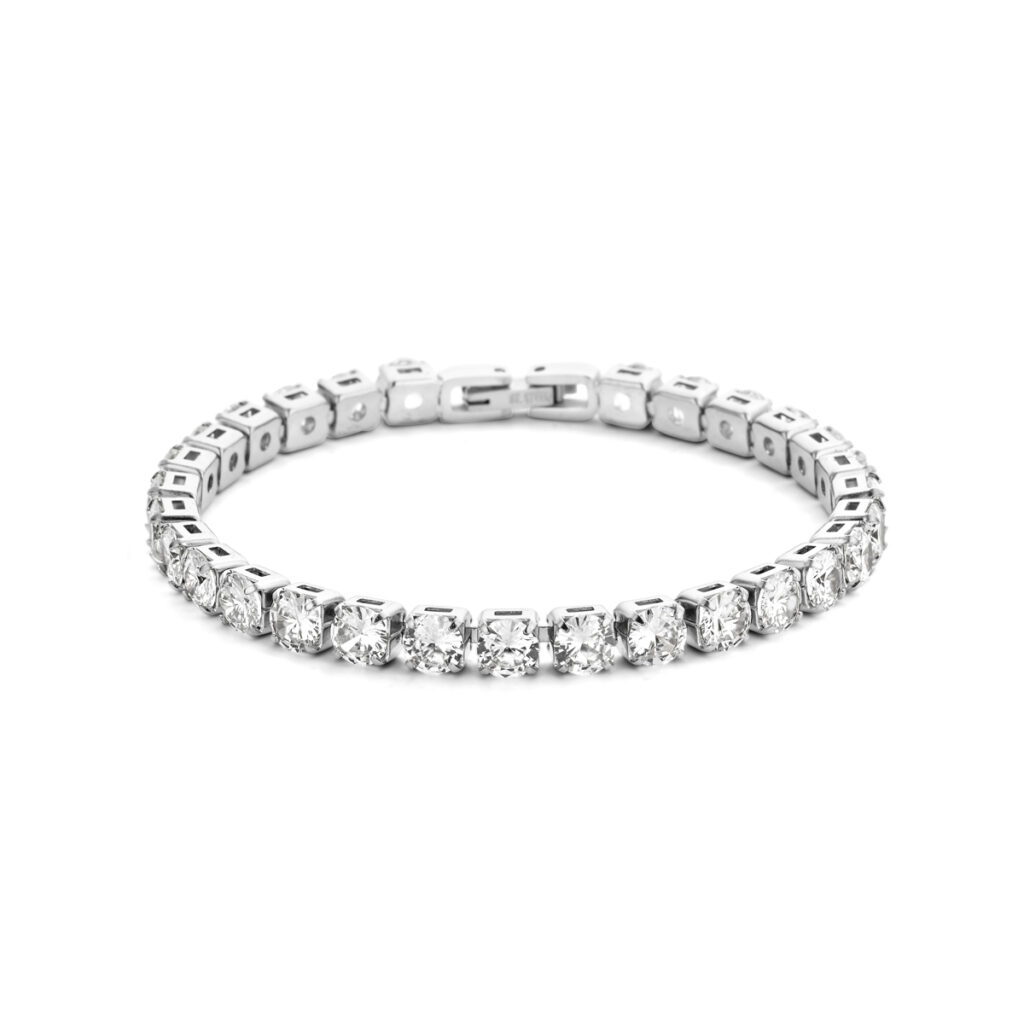 tennisarmband zirkonia 5,0 mm 18 cm