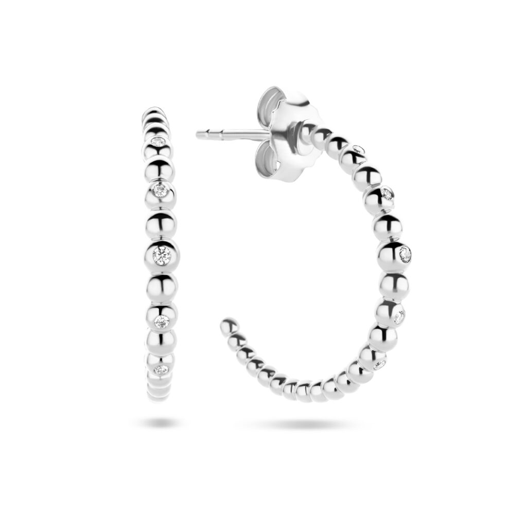 stekeroorringen bolletjes zirkonia
