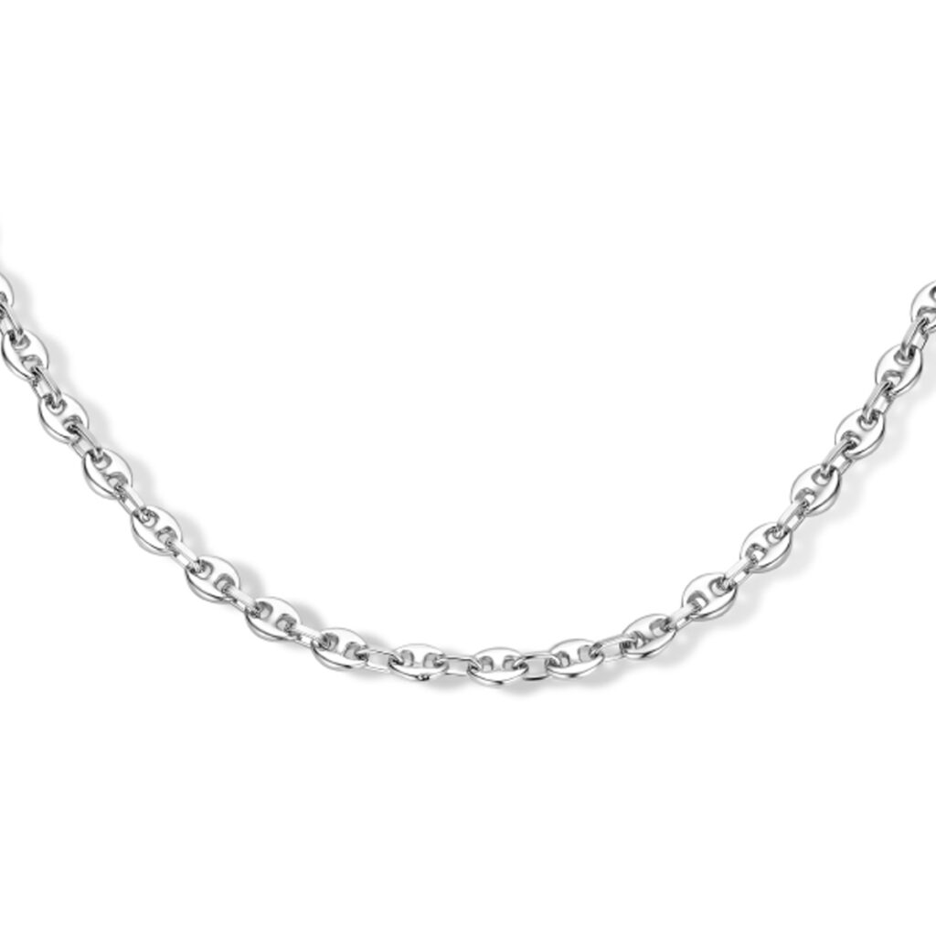 collier koffieboon 5,0 mm 42 + 3 cm