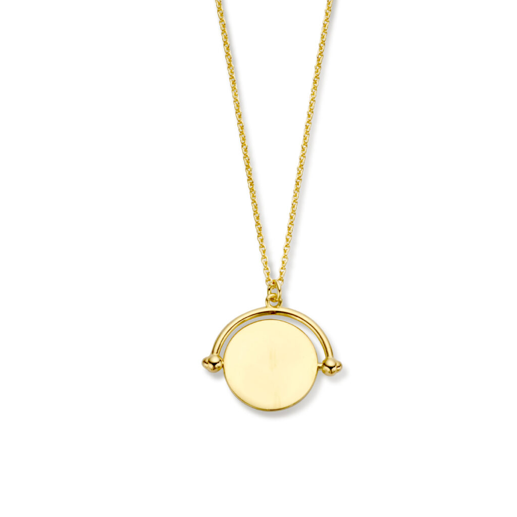 graveercollier rondje 41 + 4 cm 1 micron