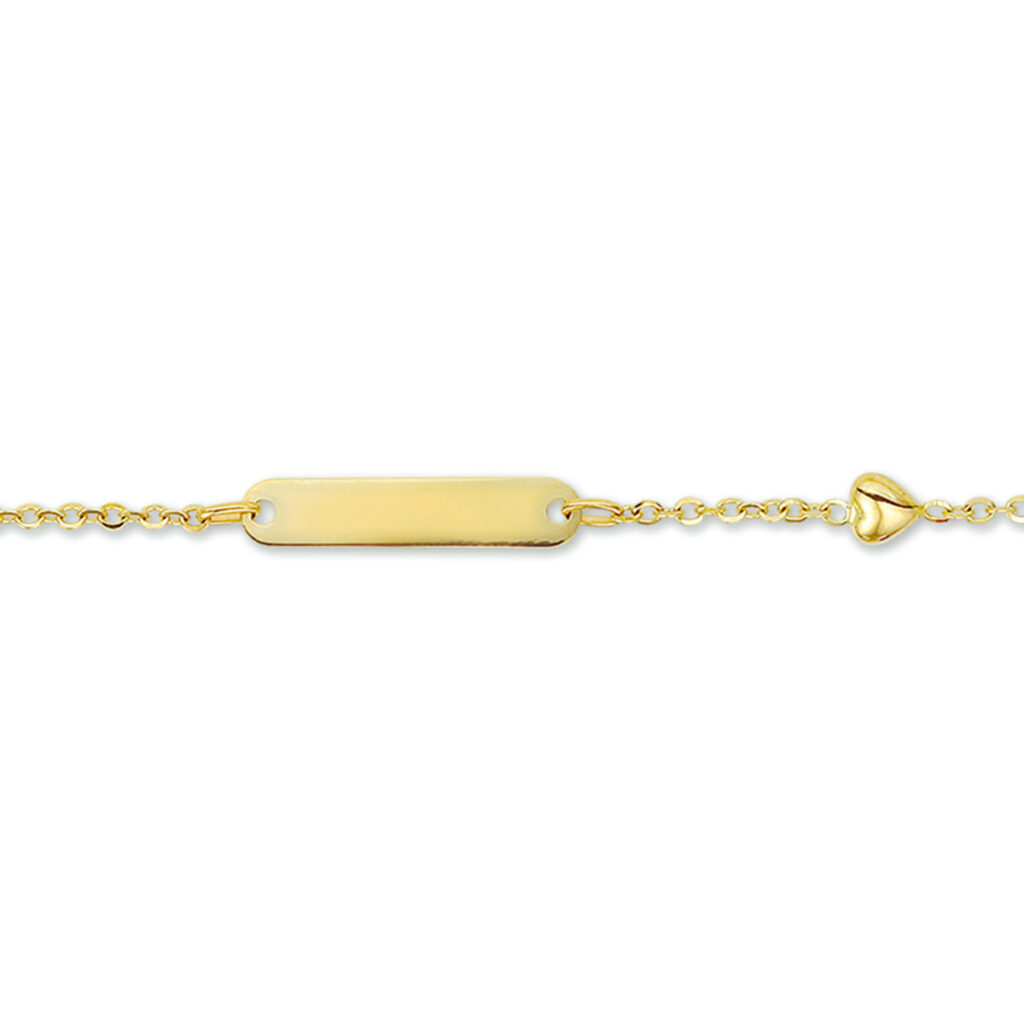 graveerarmband hart plaat 4,0 mm 9 - 11 cm