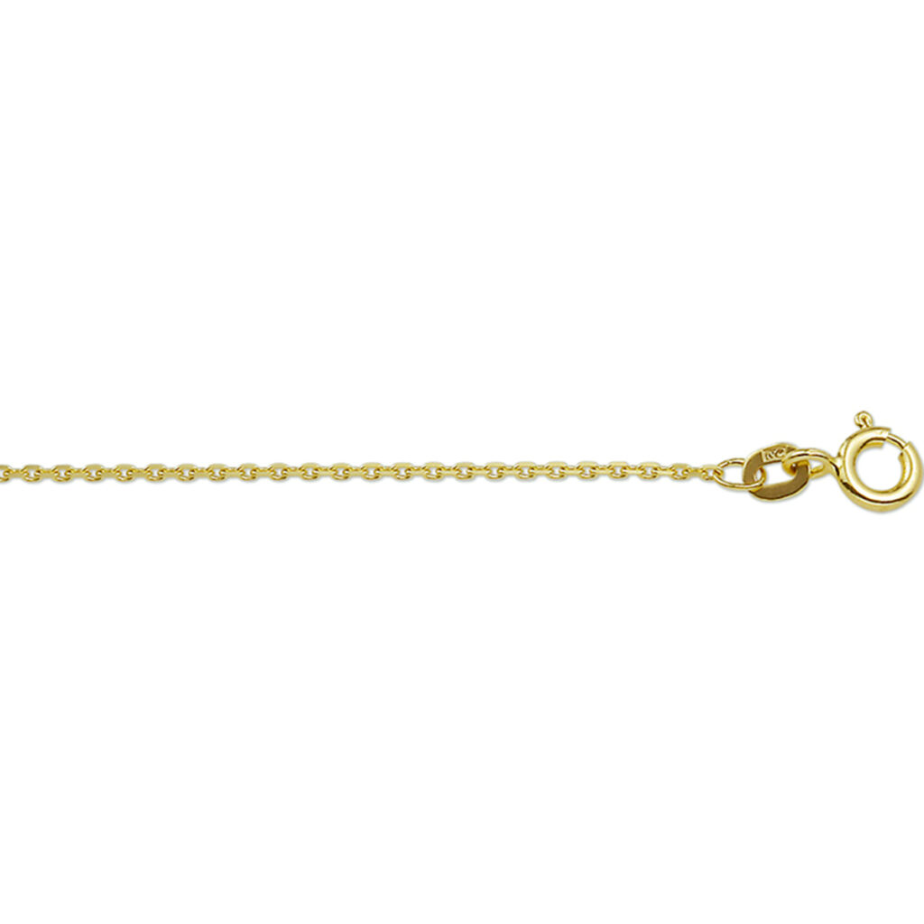 collier anker gediamanteerd 1,1 mm