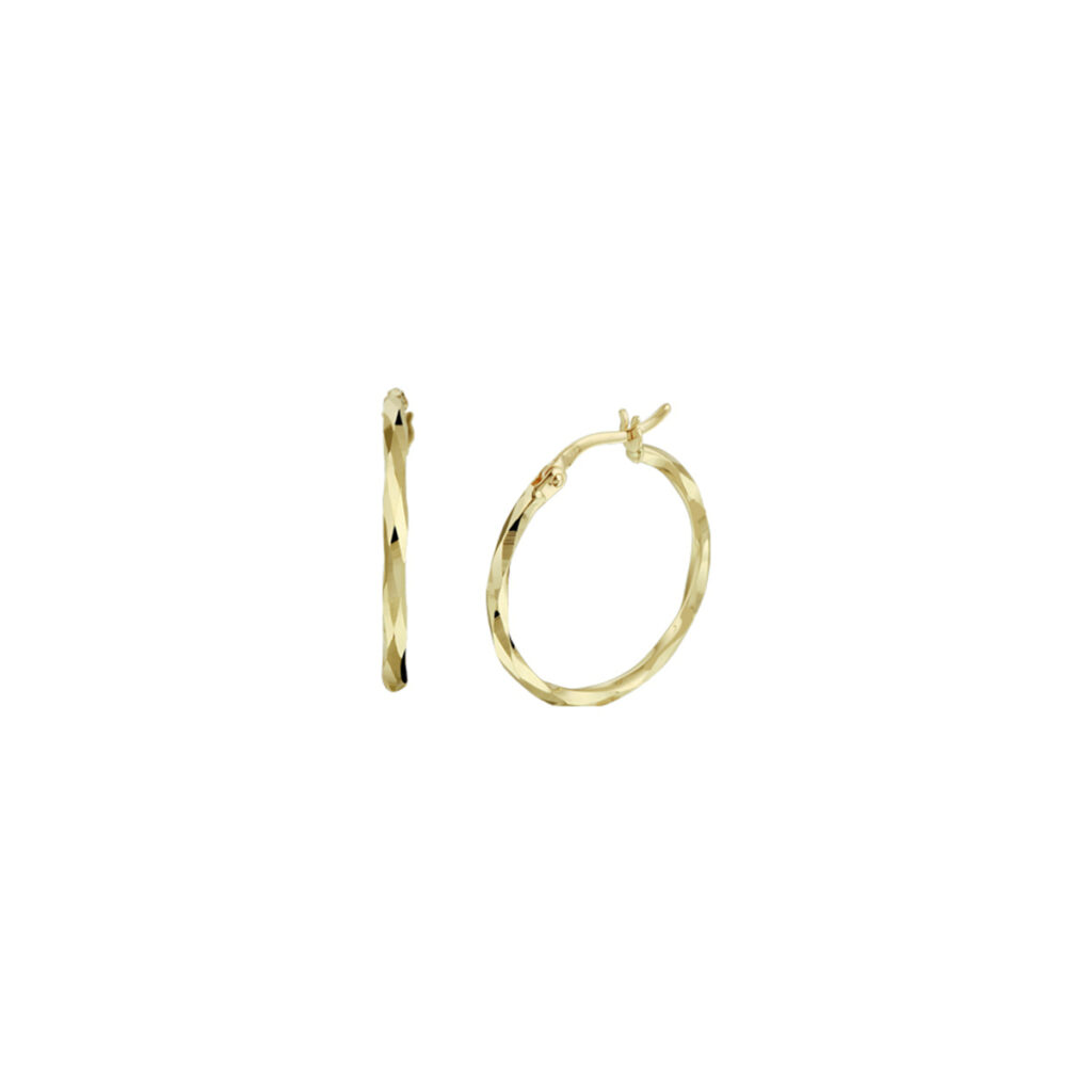 oorringen gediamanteerd 1,8 mm