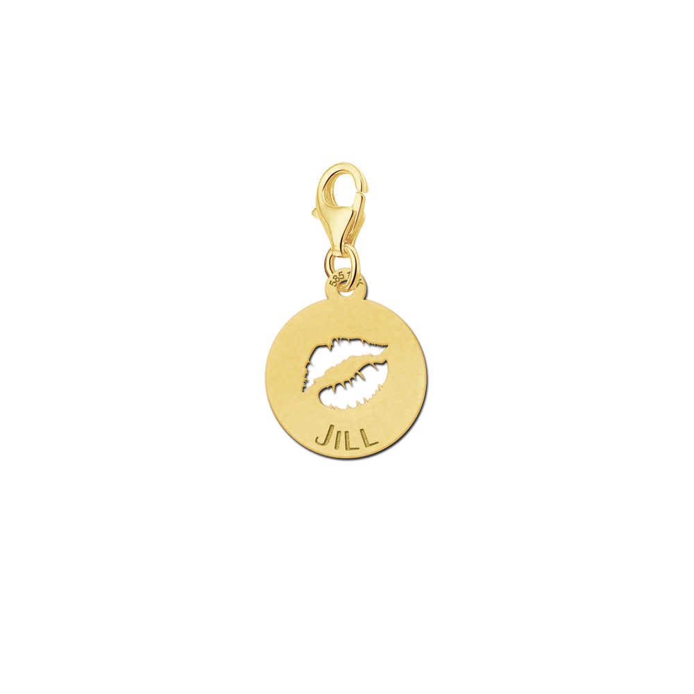 Names4ever Gouden Lips Bedel met Naam