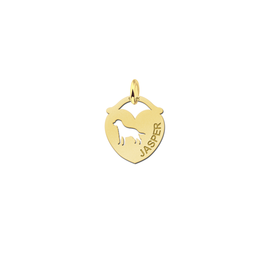Names4ever Hart Naamhanger met Hond GNDH027