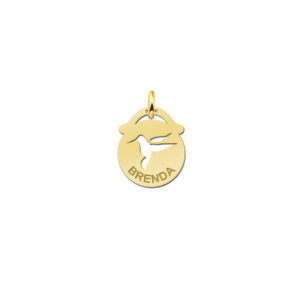 Names4ever Ronde Naamhanger met Vogel GNDH039