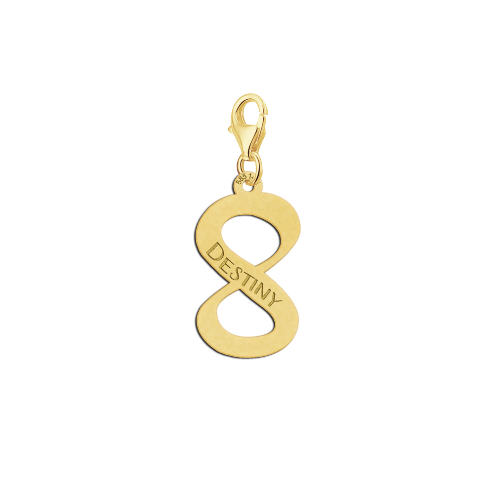 Names4ever Gouden Infinity Naambedel GNB36