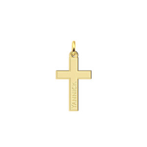 Names4ever Heilige Communie Gouden Kruishanger
