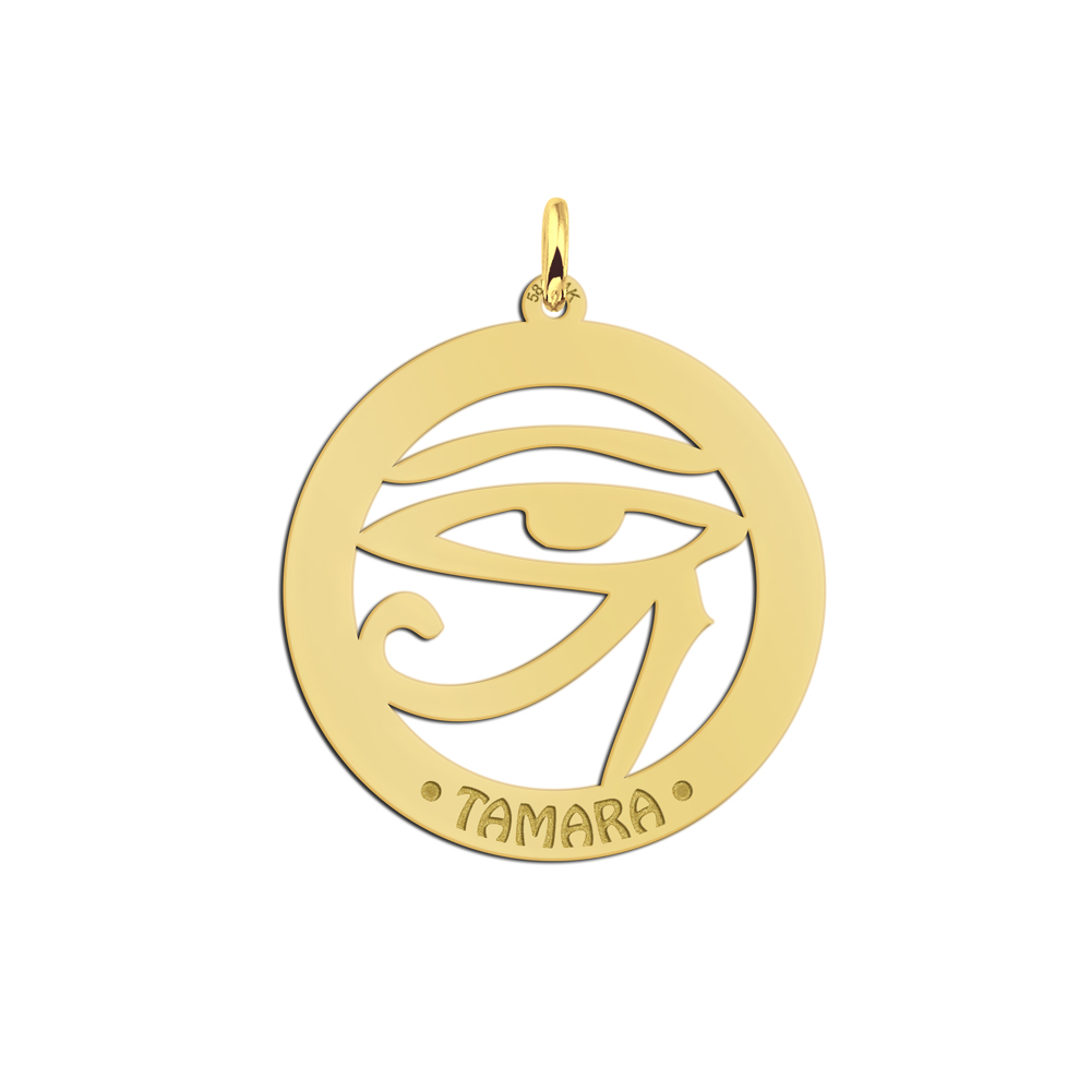 Gouden naamhanger Horus - Names4ever