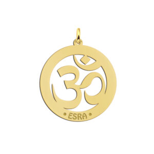 Gouden naamhanger Ohm - Names4ever