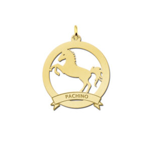 Names4ever Paard Naamhanger Goud GNDH007