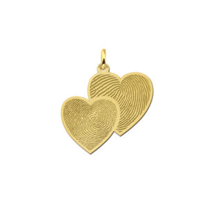 Names4ever Gouden Vingerafdruk Hanger