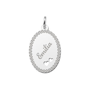 Graveer je naam in deze hanger. - Names4ever