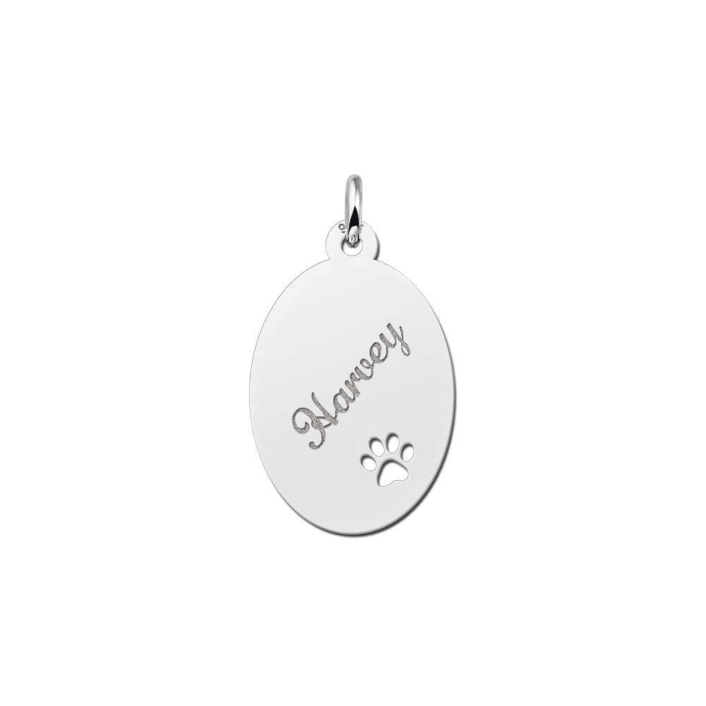 Hanger met de naam van je hondje graveren. - Names4ever