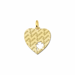 Hart sieraden met naamgravure - Names4ever