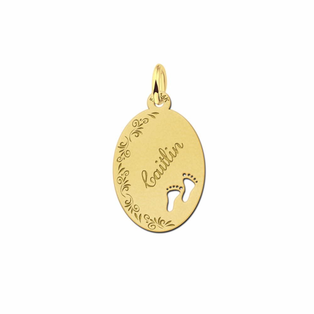 Jouw gouden naamplaatje kunnen wij graveren! - Names4ever