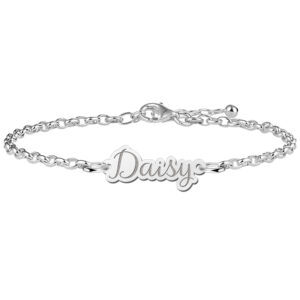 Armband met Naam | Names4ever | 17 + 3 cm | 925 Sterling Zilver