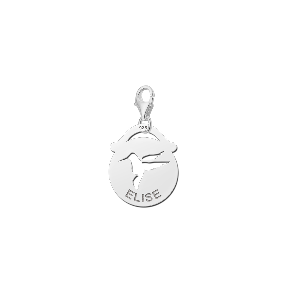 Names4ever Ronde Naambedel met Vogel ZNDB019