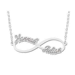Names4ever Twee Namen Infinity Ketting