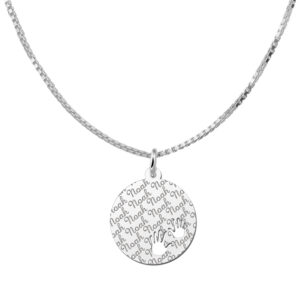 rond met 2 handjes - Names4ever