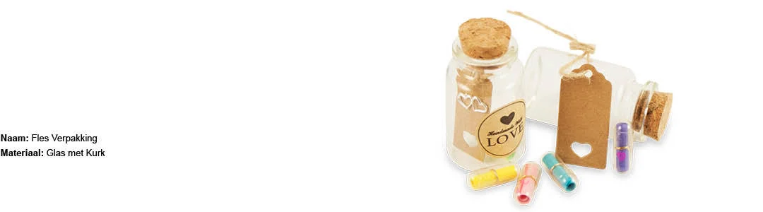Fles Verpakking Afb 1
