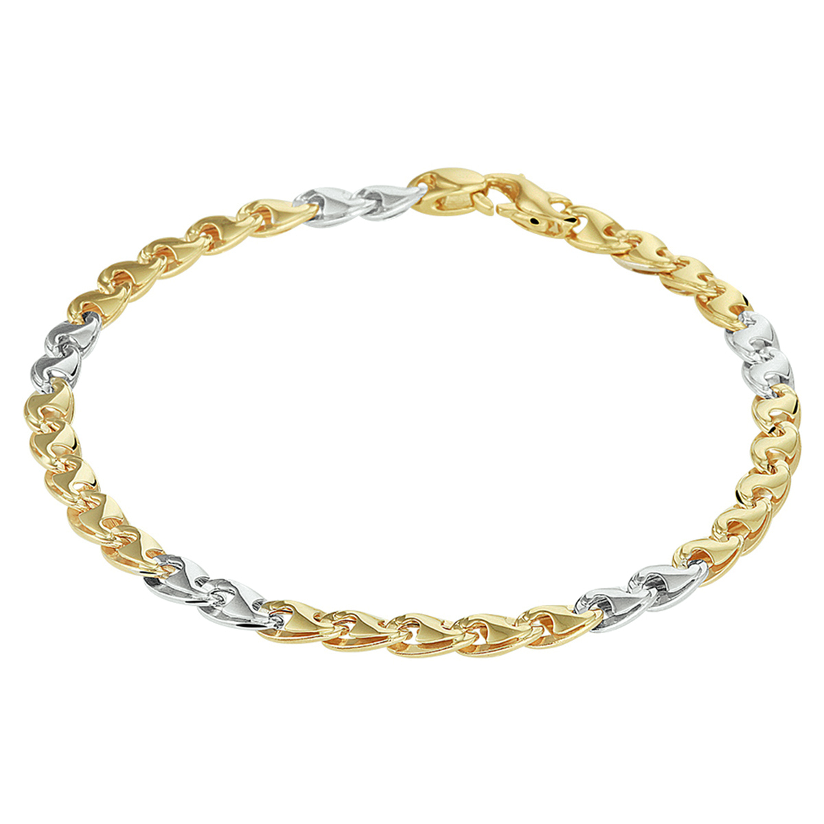 Heren armbanden witgoud