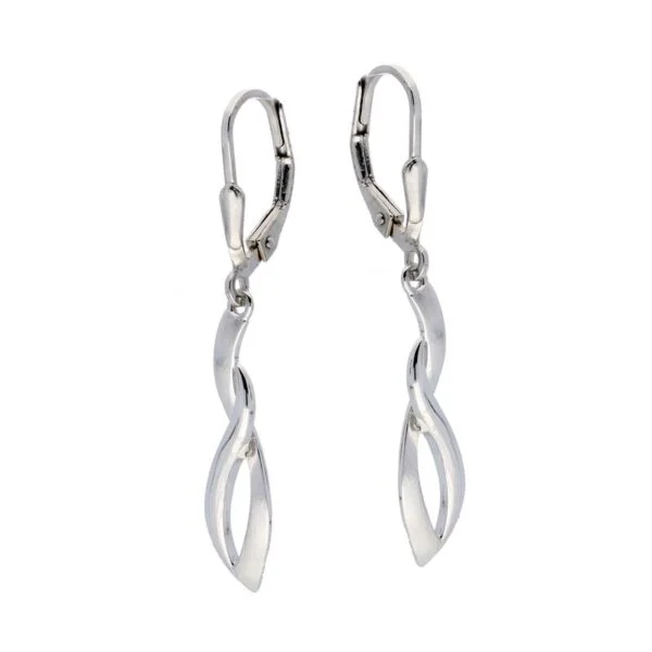 Hangoorbellen zilver