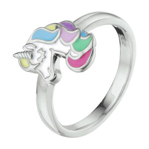Kinderring met Eenhoorn | 925 Sterling Zilver